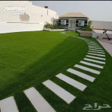 تنسيق حدائق الكويت تركيب ثيل صناعي والسياح التركي وعمل مظلات للحديقه باشكال جديده بارخص الاسعار 