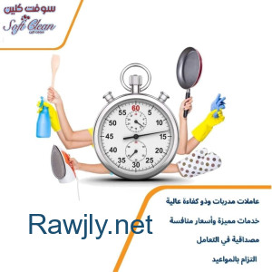 امهر عاملات ومدبرات لكم لكافة اعمال التنظيف والترتيب بخبرة وبأقل سعر  