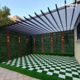 تنسيق حدائق الكويت تركيب ثيل صناعي وطبيعي تصميم وتنسيق الحدائق الداخليه والخارجية 