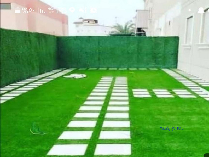 تنسيق الحدايق تركيب ثيل صناعة وطبيعي وتركيب شبكه رى اتوماتيك وعادي وتركيب زهور للتواصل ٩٩١٦٢٥٨٥ 