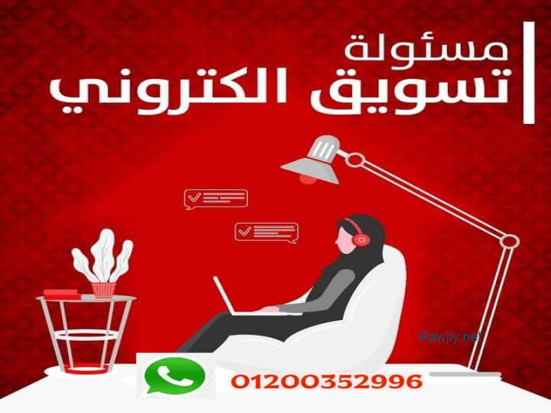اعمل بمجال التسويق الالكتروني لجميع الشركات والمصانع وجميع المجالات 01200352996