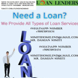 we offer all types of loans, and our offer is fast, safe and very reliable. contact sumitihomelend@gmail.com (whatsapp) number +918131851434  mr. damian sumiti
